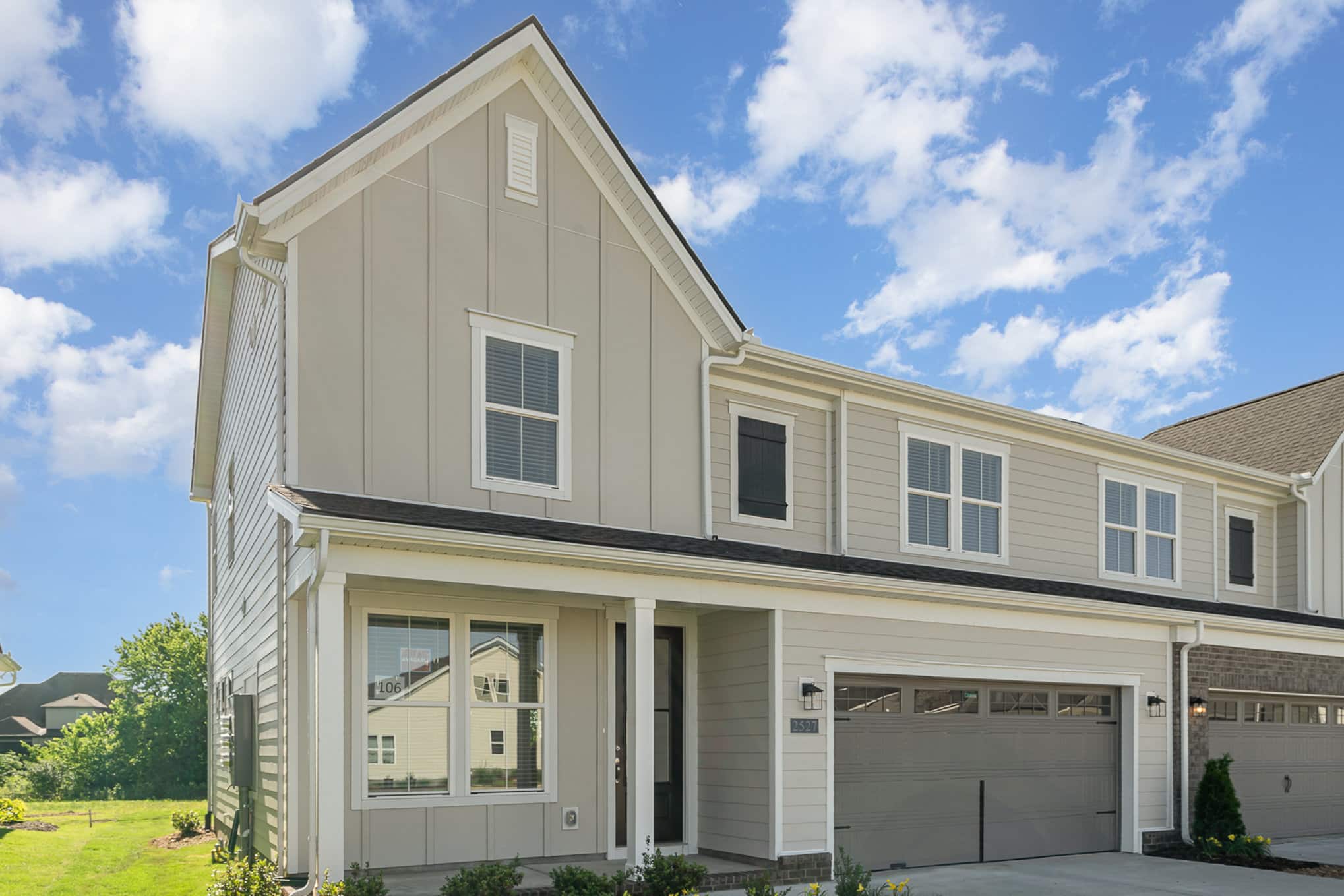 A sideview of the lexington home by patterson company