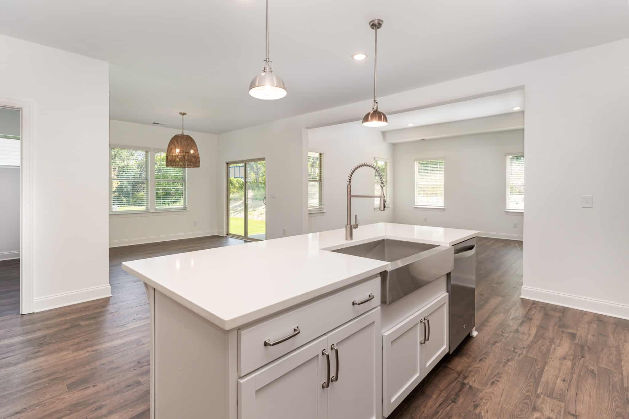 A kitchen in a home built by patterson company