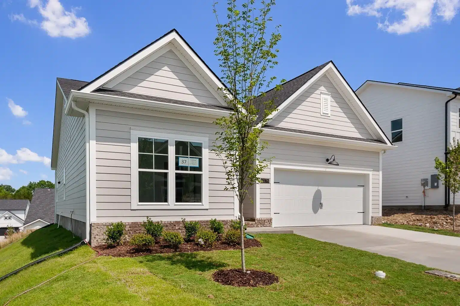 Holston homefront at a side angle