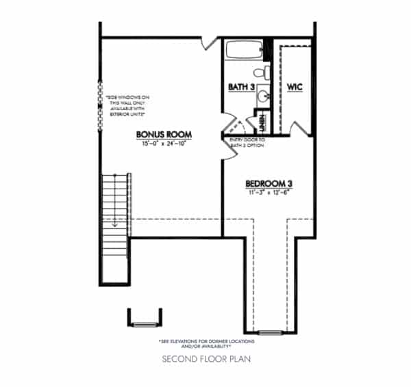 Hanover 2nd floor floorplan