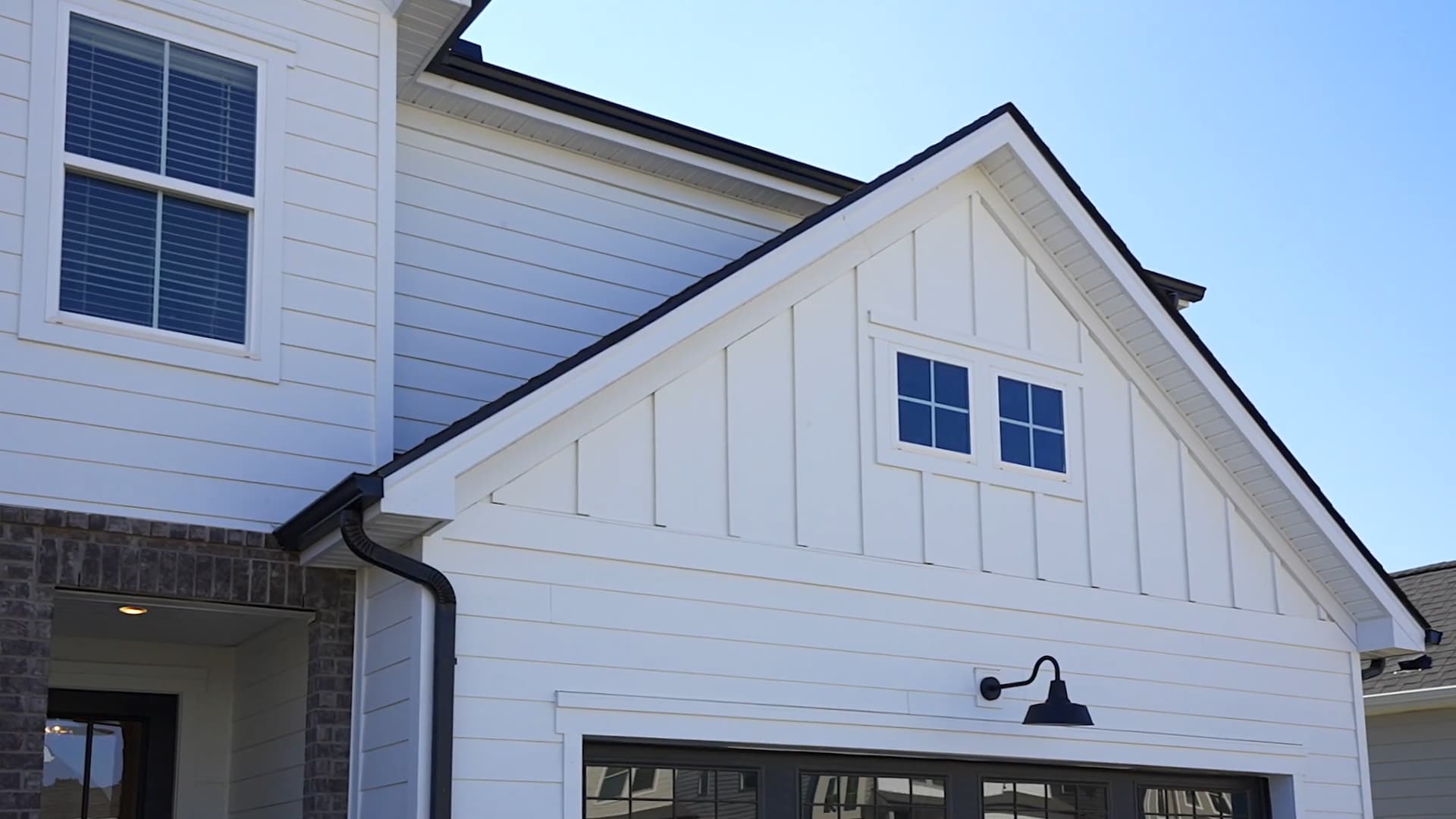 Harpeth home white paint front view