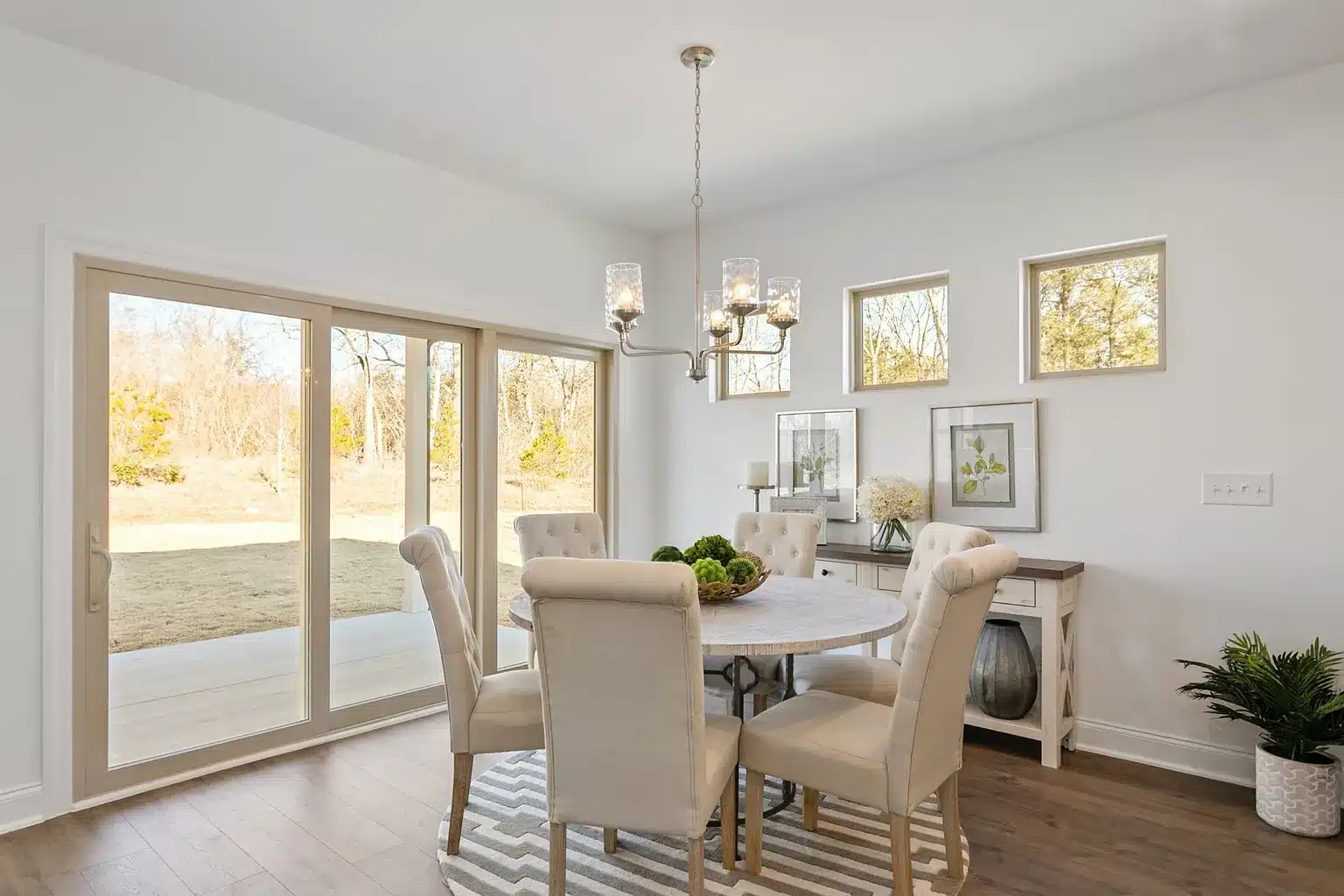 dining area in powell series home
