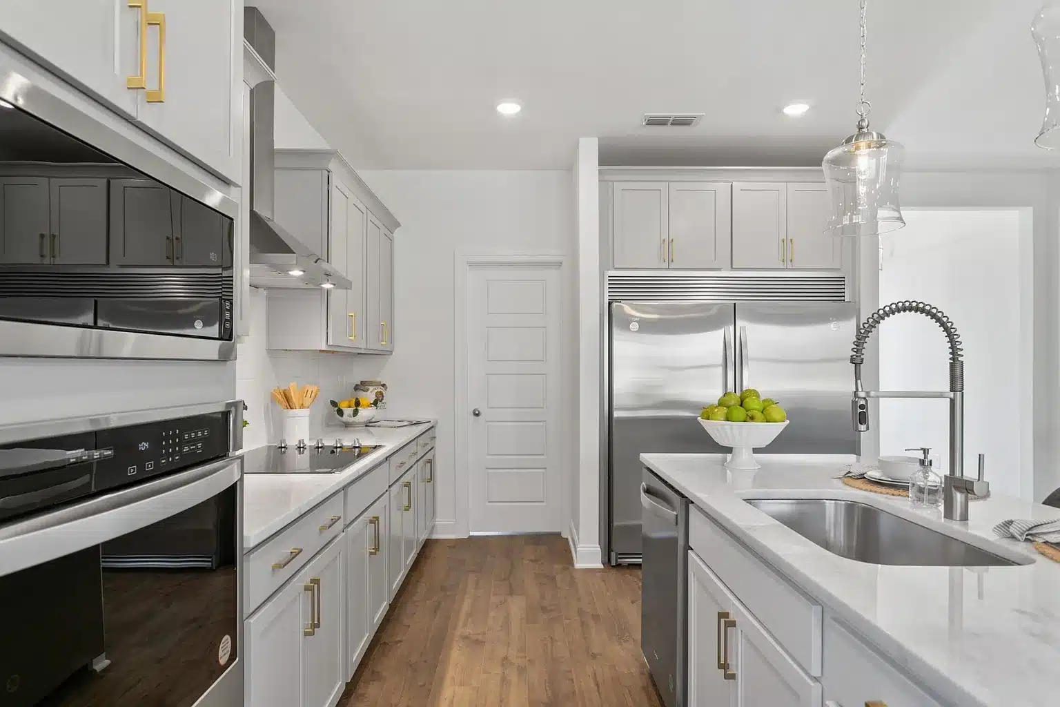 kitchen area in powell series home