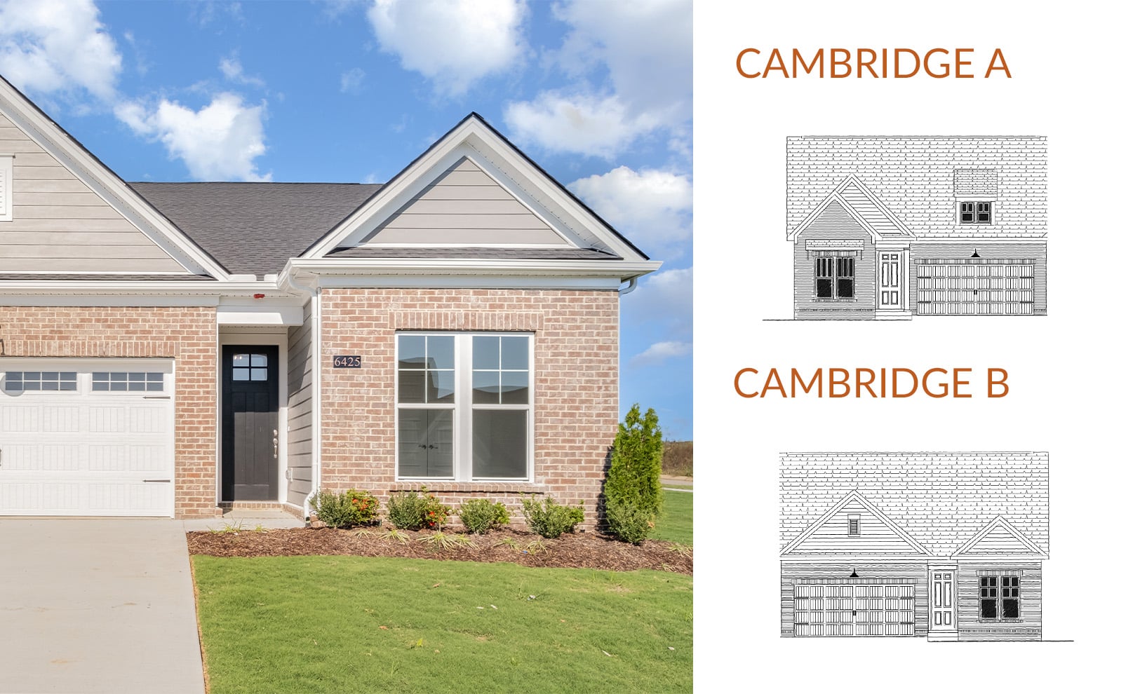 Cambridge homes floorplans slide