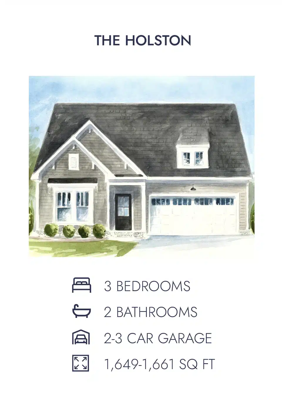 The holston floorplan