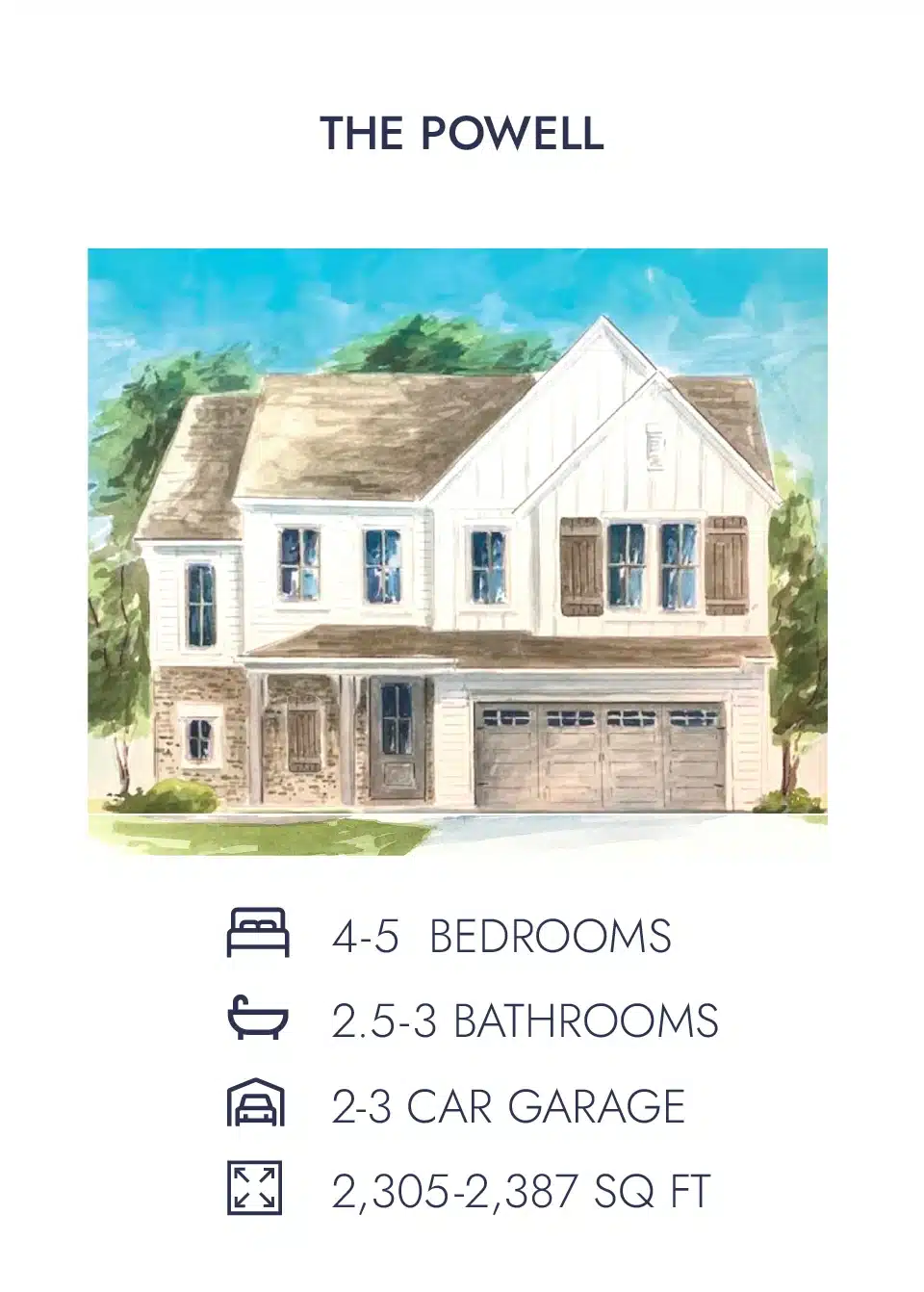 Powell home series water color 