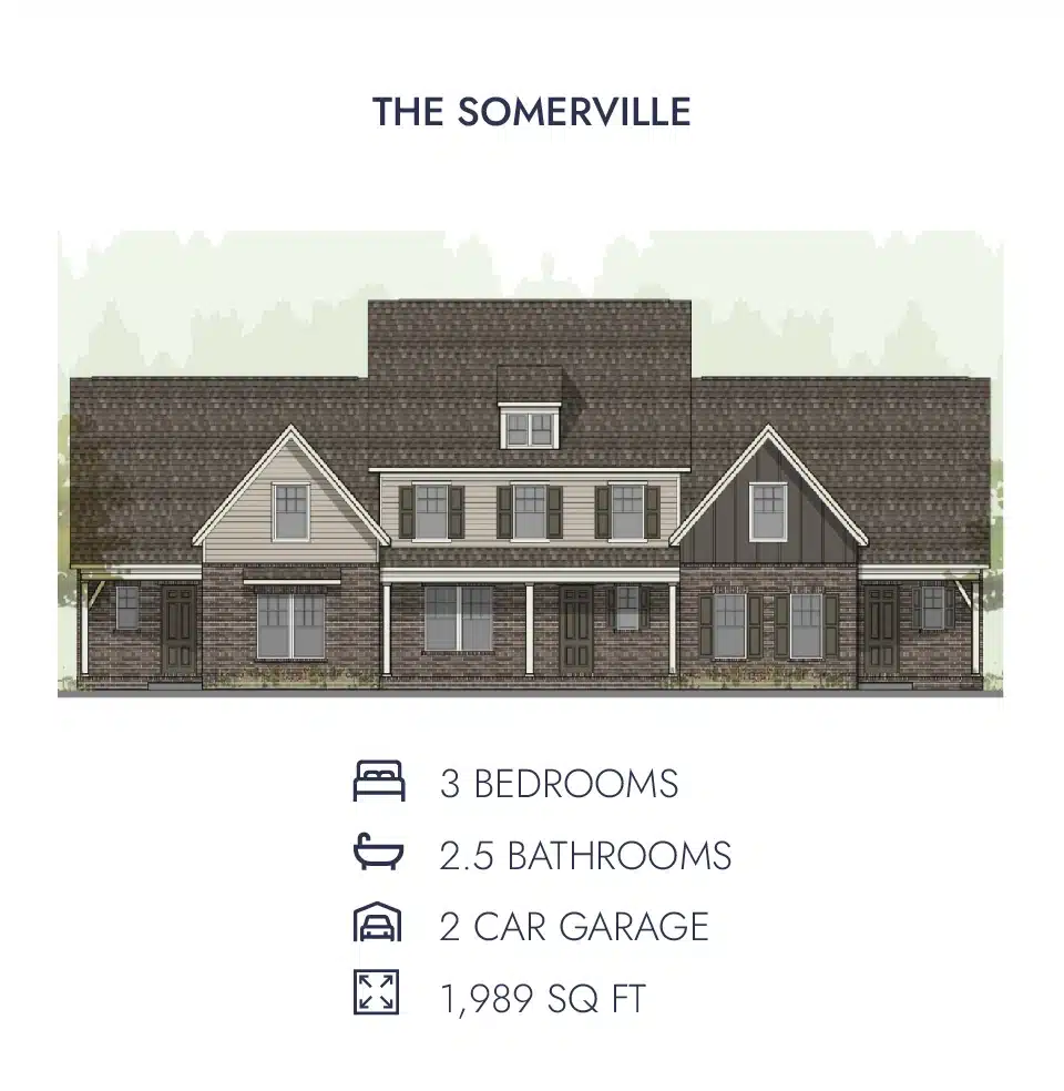 The Somerville floorplan overview
