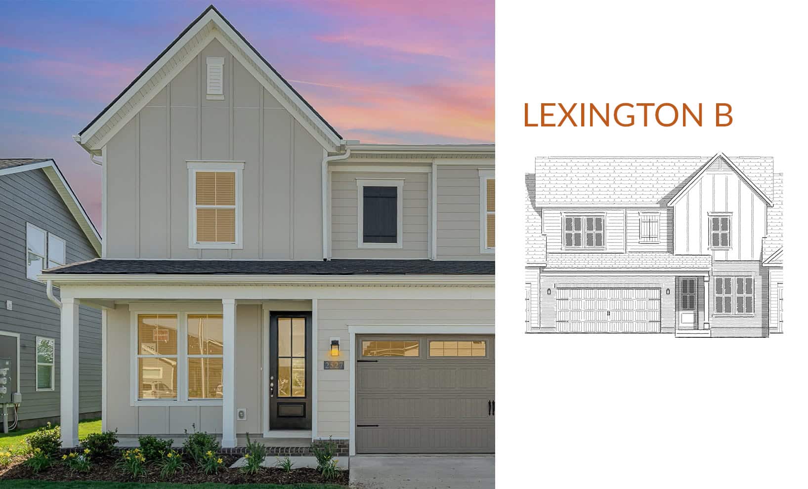 Lexington home floorplans slide