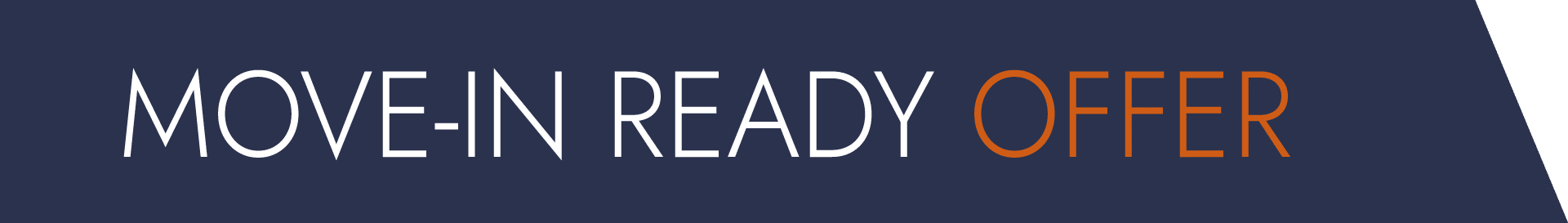 Move-in ready offer badge