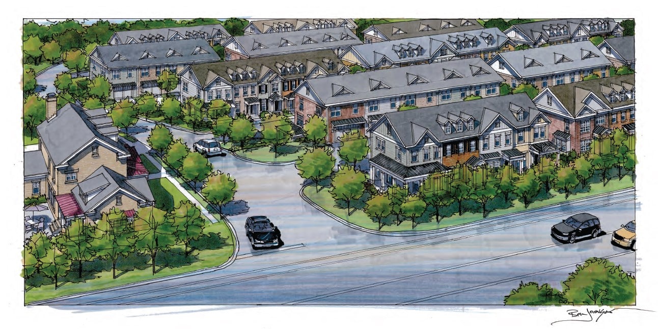 Rendering of tillman place floor plans