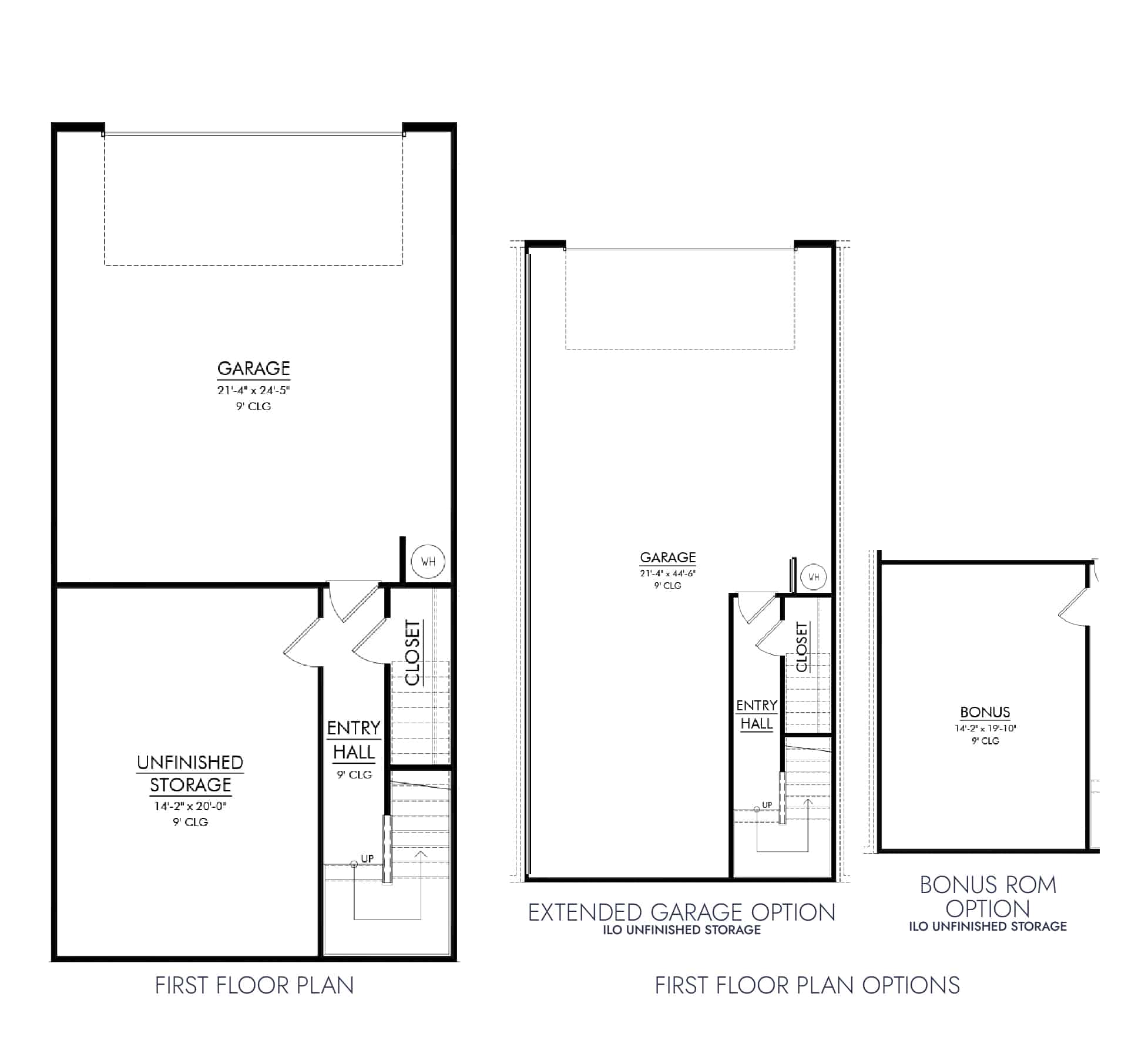 The belmont first floor, floor plan