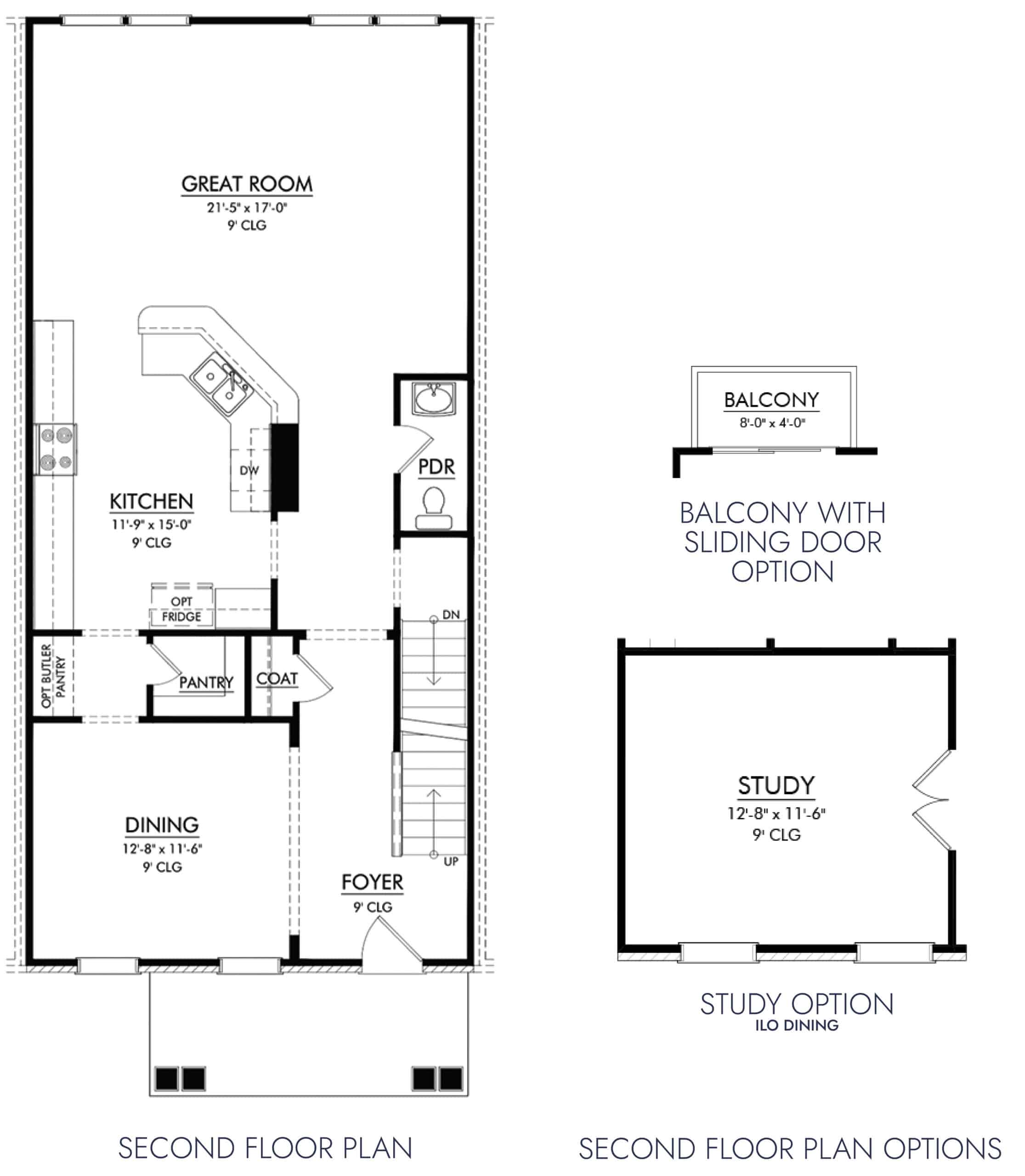 Belmont 2nd floor plan