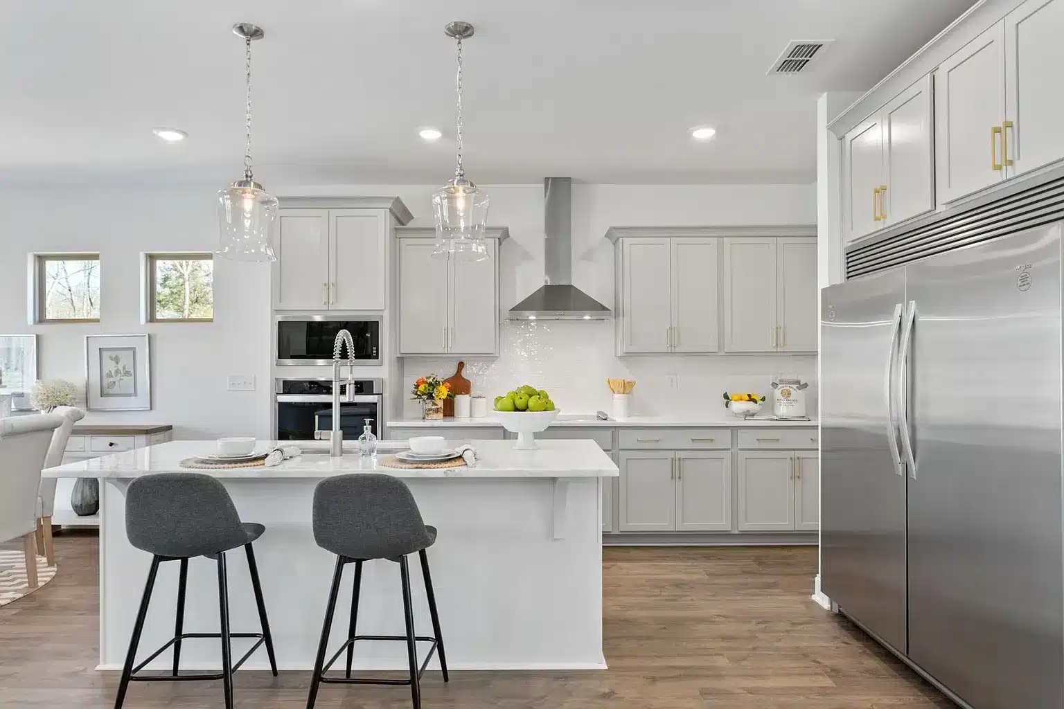 Interior of a Patterson Company single-family home
