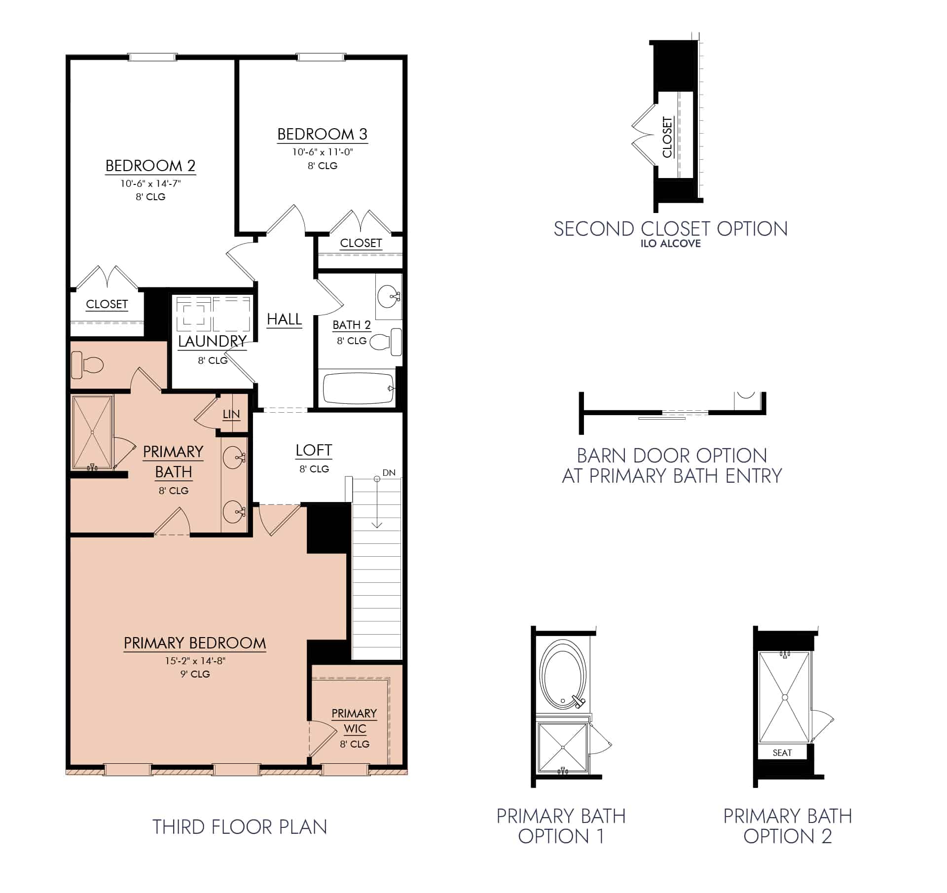 Ashford floor three floor plan