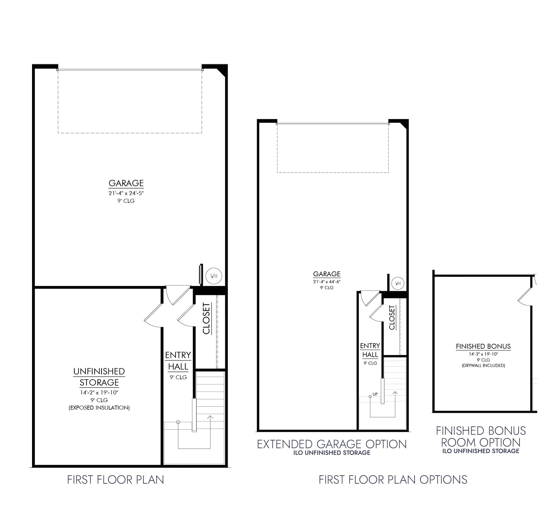 Belmont first floor floor plan