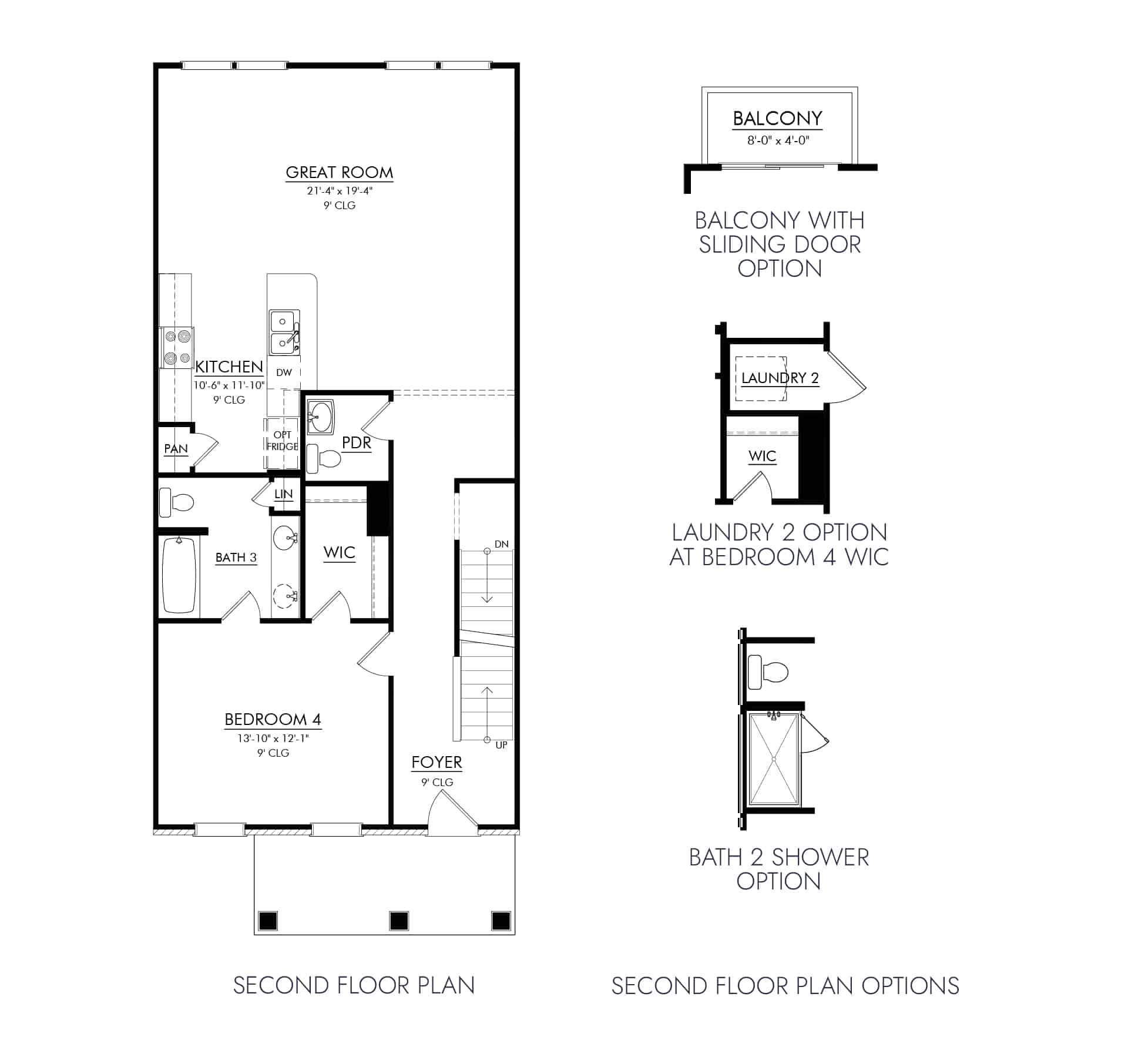Waverly floor two floor plan